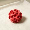 Fine Craftsmanship Desk Decor 3D Printed Geometric Hollow Sphere Sculpture, Abstract Twisted Flower Personalized Decorative Gifts Ball Ornament,