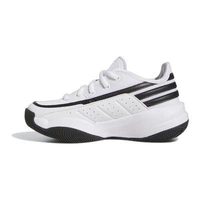 Vorfeld Bequeme Stoßdämpfende Langlebige Low-Top Kinder Basketballschuhe Kinder Sneaker Weiß Schwarz ID6193