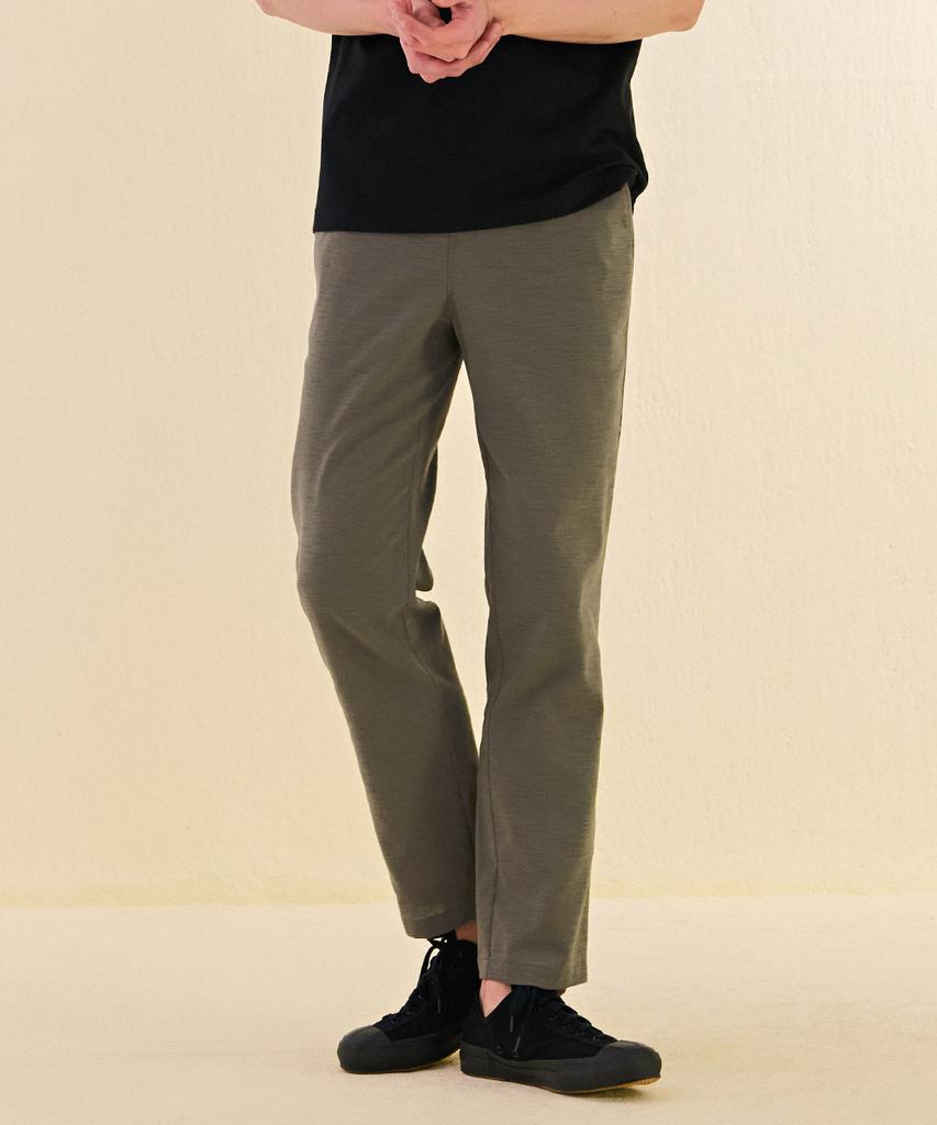 CHASECULT Men'S Linen-Like Full Elastic Waist Pants-Dbrk2222C0V