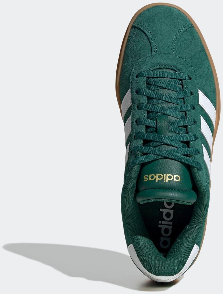 Кроссовки Adidas VL Court Bold Women цветной зеленый/облачный белый/золотой металлик