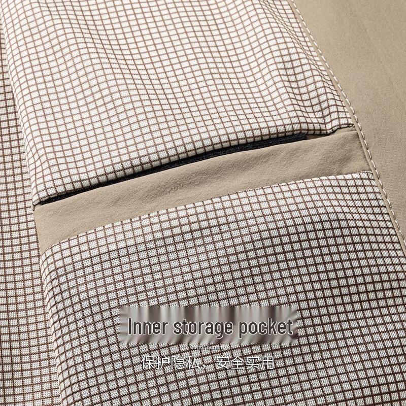 Hodo Men's Easy-Care Lapel Jacket