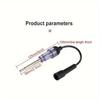 Spark Plug Test Connector, Engine Ignition Diagnostic Tool, Quickly Detect Engine Starting Problems, Universal Auto Repair Testing Accessory