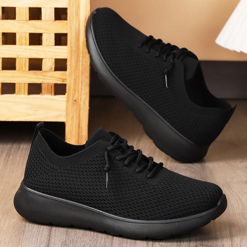 Shoes: Men's casual shoes, couples, men's shoes, fly-weave, breathable mesh shoes, soft soles, comfortable single shoes, versatile men's shoes