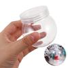Empty Christmas Snow Globe Transparent Water Balloon Globe With Lid Clear Cookie Container Home Storage Empty Multi-Functional