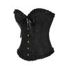 Steampunk Overbust Corset Top Womens Lace Up Boned Bustier Hourglass Corselet Bodyshaper