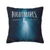 Game Little Nightmares Square Pillowcase Cushion Cover Pillow Case Throw Pillow Cover for Home Sofa Living Room