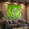 Retro Fink Rat Printed Tapestry, Wall Hanging,Livingroom, dormitory, Large Wall Decor, Fabric Decor Fan Birthday Gifts