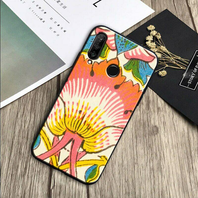 William Morris Lodden For Huawei Nova Y70 Y91 Y61 Y72 Y73 Y90 Y60 3i 7i 8i 11 12i 9 10 SE P20 P30 Pro P40 Lite Case