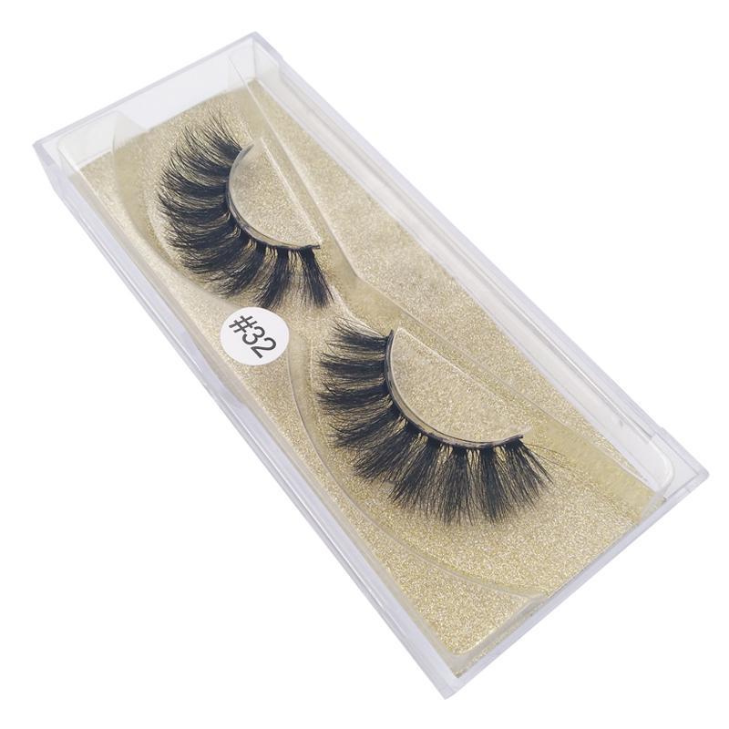 

1 пара 3D норковых ресниц, натуральные длинные 3d норковые ресницы 1-1,5 см, накладные ресницы, накладные ресницы, 1 коробка ресниц W32G
