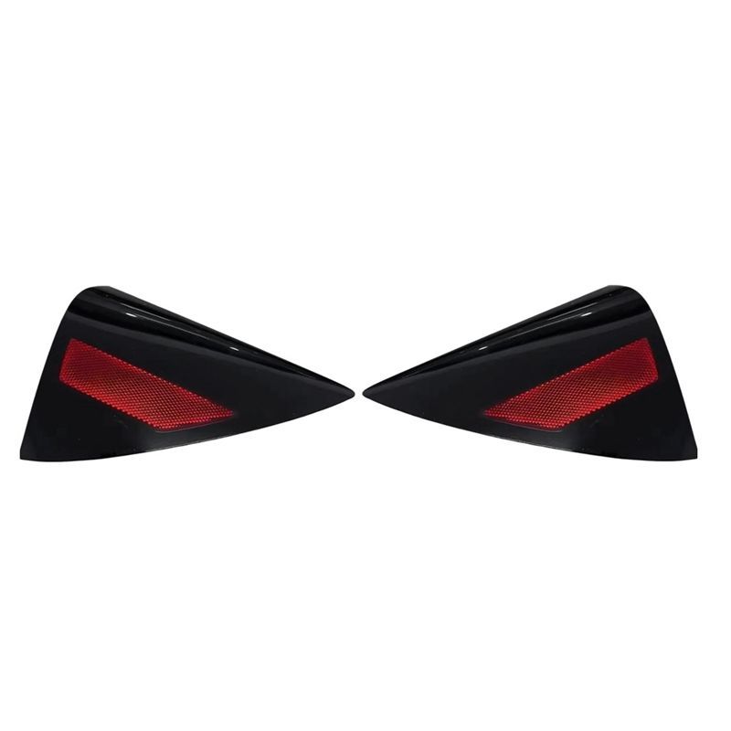 

1Pair Rear Charging Port Cover L+R Taillight Reflector Trim Panel 1715104-00-B 171510500B for Tesla Model 3 Highland 23-24 LHD