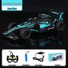 Детская радиоуправляемая дрифтовая машина Формулы 1 - Электрическая полноприводная гоночная игрушка