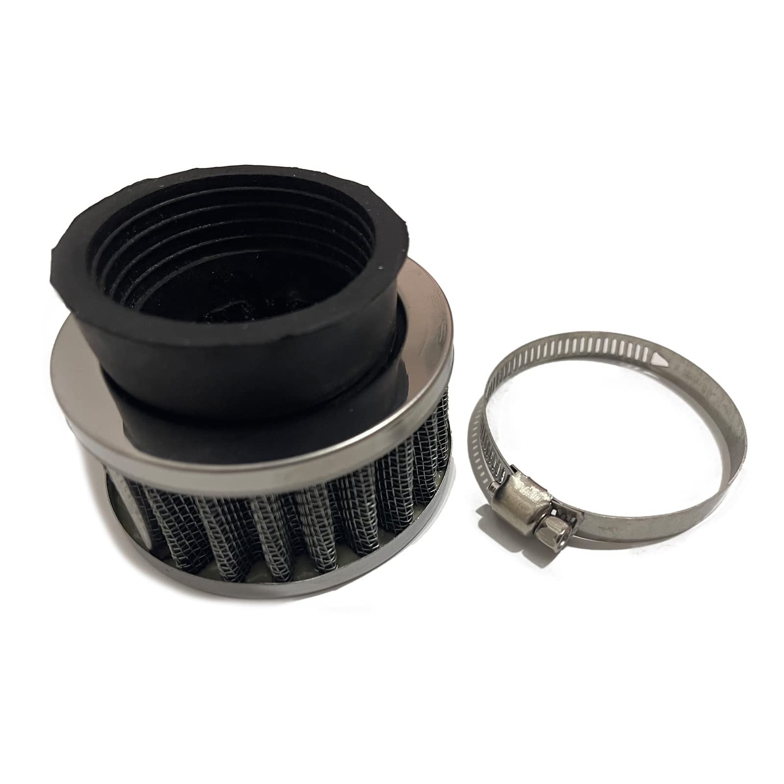 

Moderno YM-316-PW Power Filter Universal Air Filter Thin Scooter Motorcycle Stainless Steel Carburetor YM-316-PW 44mm 44mm