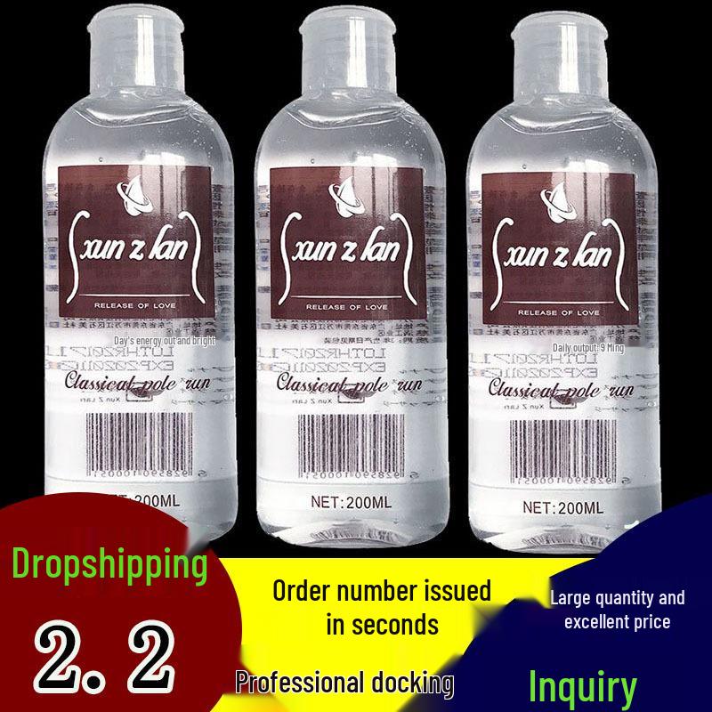 Large Capacity Water-Soluble Lubricant for Couples - Ideal for Massage, Foreplay & Intimate Pleasure