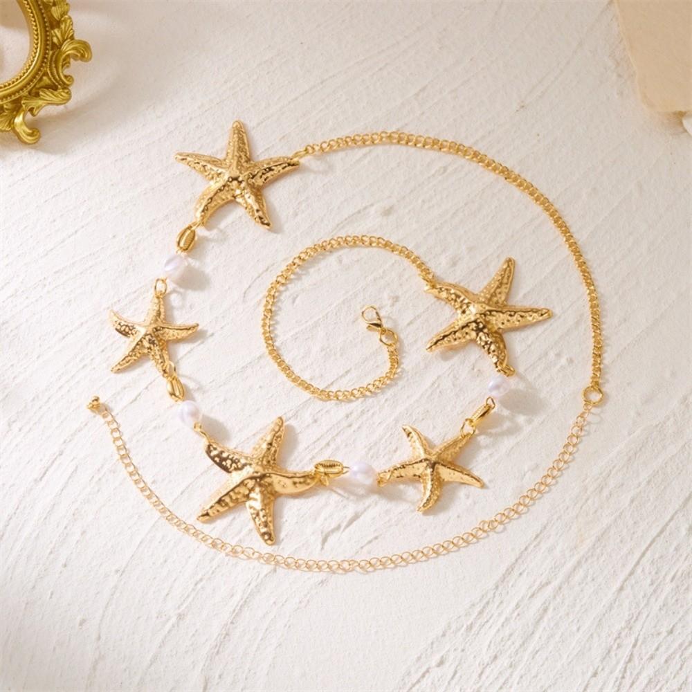 Conch Pendant Belly Chain Starfish Waistband New Body Chain Beach