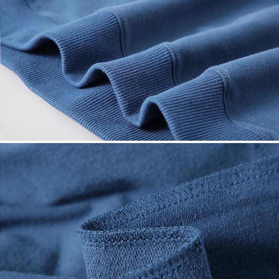 Solid Color Sweatshirts Men 12XL Plus Size Sweatshirt Spring Autumn Tracksuit Men Solid Pullover Big Size 12XL