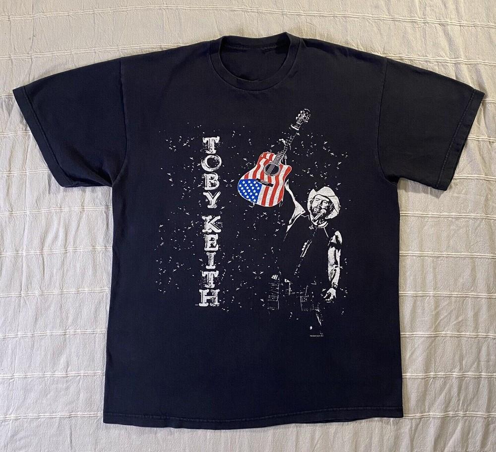 

New Vintage Toby Keith T Shirt Men#039;s side shirt FN046 Unisex T-Shirt XXXXL