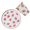 10Pcs Party Tableware Disposable Strawberry Pattern Tableware Set for Birthday Parties Seaside Parti