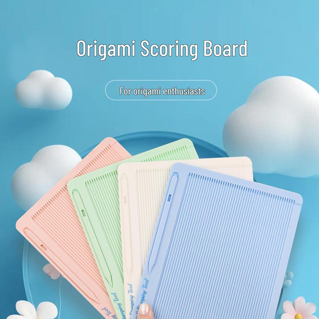 Handmade Multi-functional Scoring Board & Envelope Folding Tool - Essential for Student Crafts