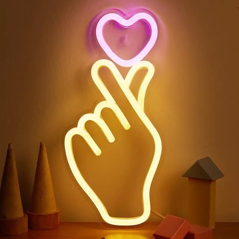 Angel Wings Neon Sign Custom Billboard Luminous Characters LED Graphics Letter Decoration Ambient Light