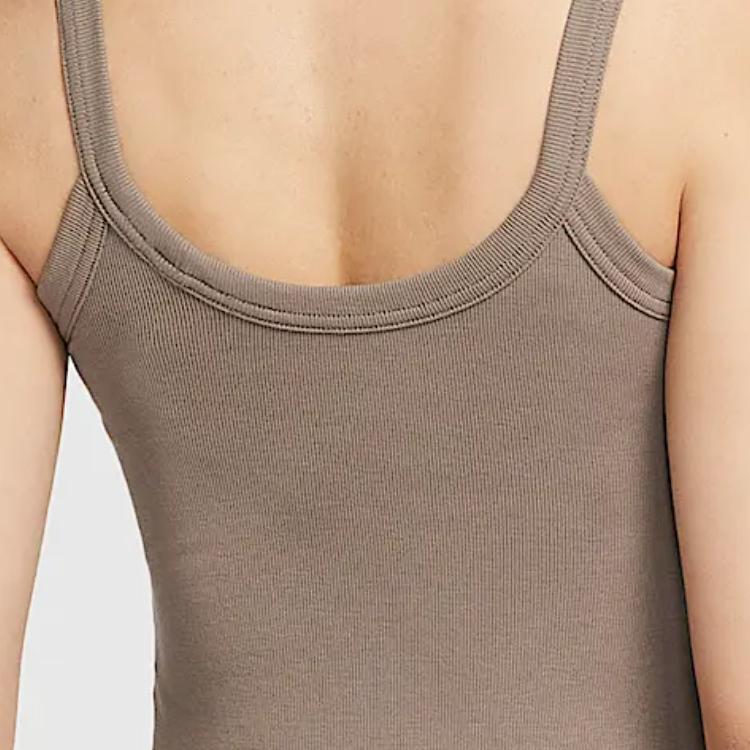 Nike SwooshSportswear Chill Knit Golji Sleeveless Dress Women's Umber HJ0711-233