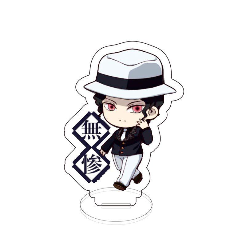 Acrylic Standee Demon Slayer Kamado Tanjiro Agatsuma Zenitsu Cartoon Anime Small Stand Acrylic Figure Anime Merchandise