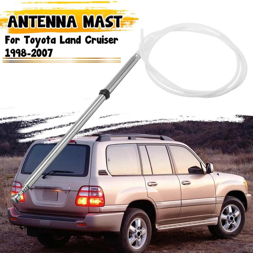 Car Aerial Antenna Replacement AM FM Antenna Aerials Power Antenna Mast for Toyota Land Cruiser 1998-2007 86337-60151