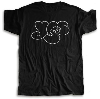 Ny YES Band Logo Rockemusikklegende Herre T-skjorte, størrelse S-4XL