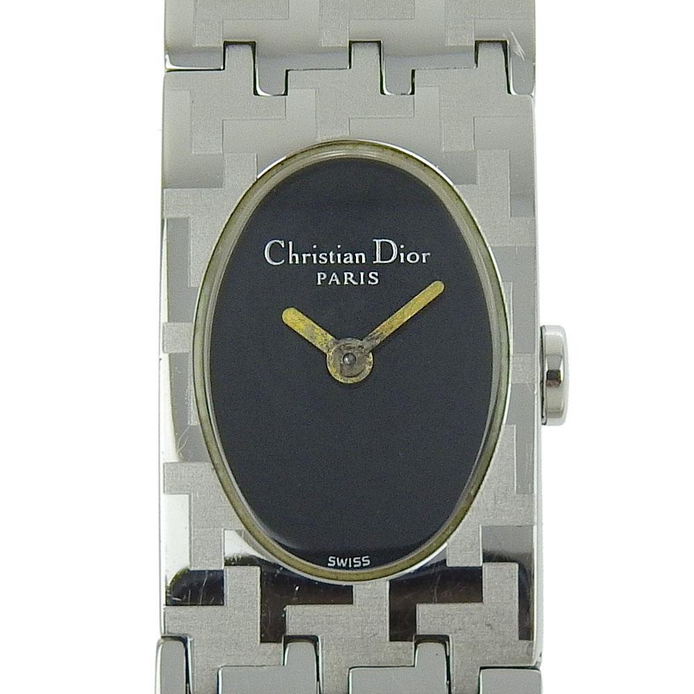 Dior Miss Dior Watches D70-100 blackDial Stainless Steel Quartz Analog Display Women Used
