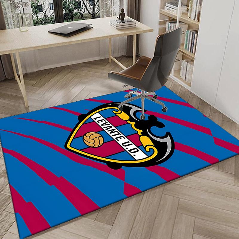 1PC Levante Football Rug Game Carpet, Floor Mat for Bedroom Living Room Entryway Rug, Home Decor Idea Gift for Christmas Birthday