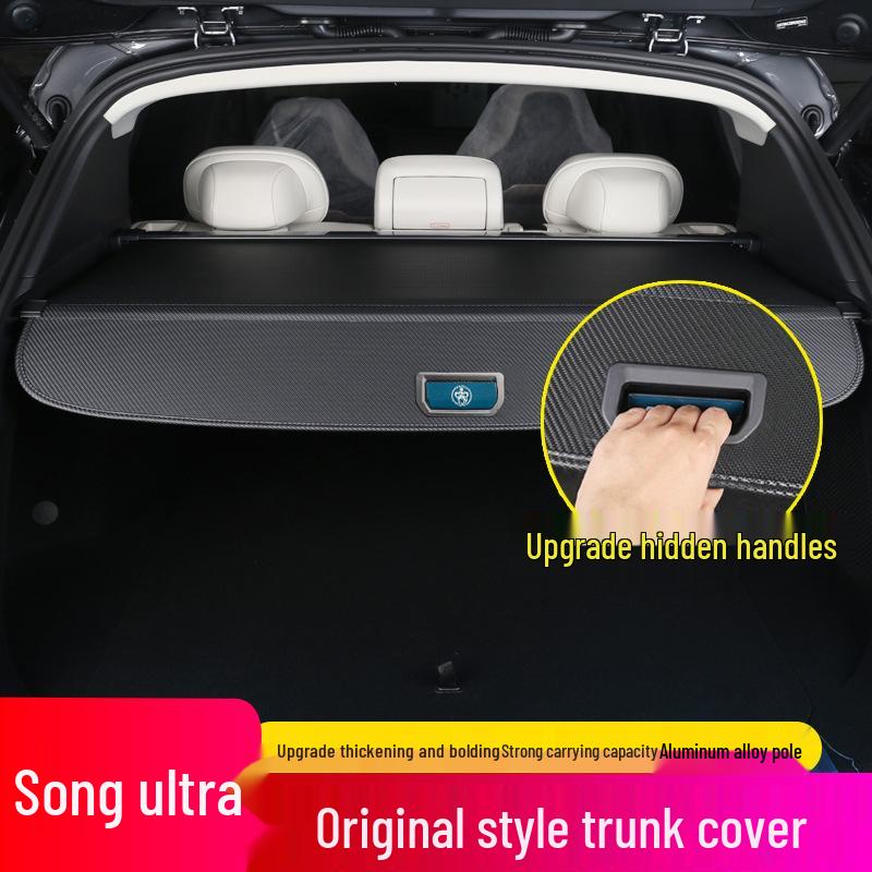 Compatible with 26 BYD Song Ultra EV models: Trunk Partition, DM-i Tailgate Cargo Partition, Sunshade, Flash Charge Version.