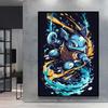 Lovely Pikachu Decorative Painting High Quality Printing Vivid Colors Adds Unique Charm To Your Living Room and Bedroom