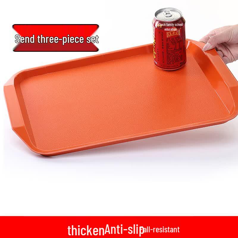 Commercial Non-slip Plastic Serving Trays