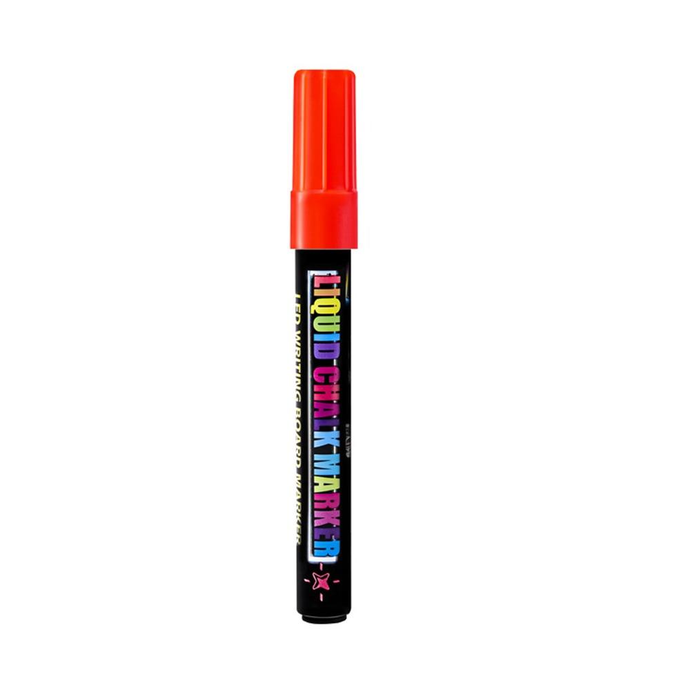 6/8Colors Dust-free Liquid Chalk Pen Erasable Art Marker Pen Blackboard Graffiti Painting