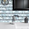 10pcs Kitchen Wallpaper Self-Adhesive Wall Stickers Waterproof And Oil-Proof Ceramic Tile Kitchen Bathroom Decals Home Decoratio