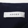 Adore Navy Dry Touch Hemp Vic Sailor Collar Dress Dress 38 NavyUsed