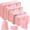 8-Piece Travel Clothing Storage Bag Set