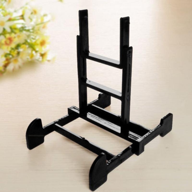 Transparent Display Easel Bowl Plate Art Photo Picture Frame Holder Book Stands