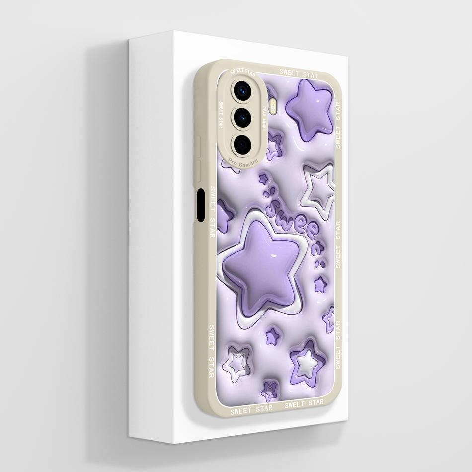 Case For Huawei Nova Y70 Plus Art Bear Full Coverage Anti Drop Funda For Huawei Nova Y 70 Y70+ Liquid Silicone Phone Back Cover