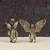 God Of Love Cupid Statue Small Ornaments Brass Guardian Angel Figurines Desktop Decorations Home Decor Accessories