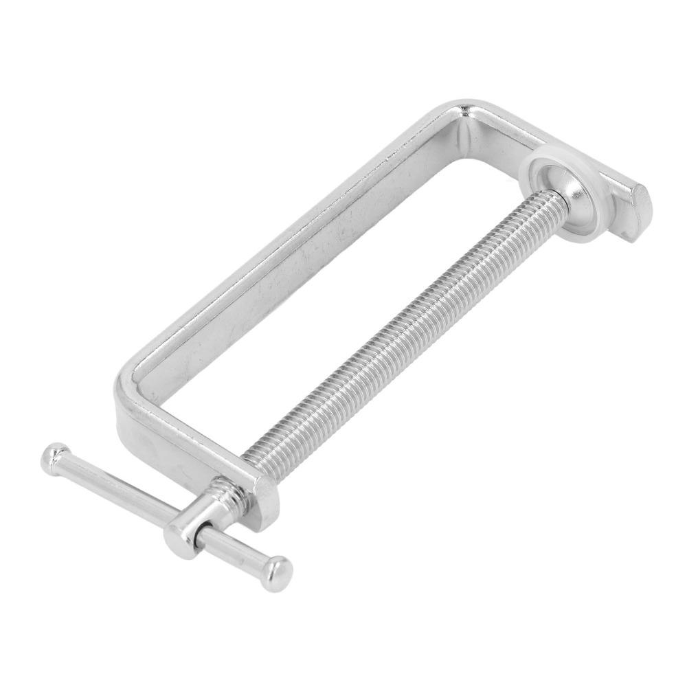 Stainless Steel Heavy Duty Clamp Soft Rubber Pad Quick Release Clamp For Woodworking