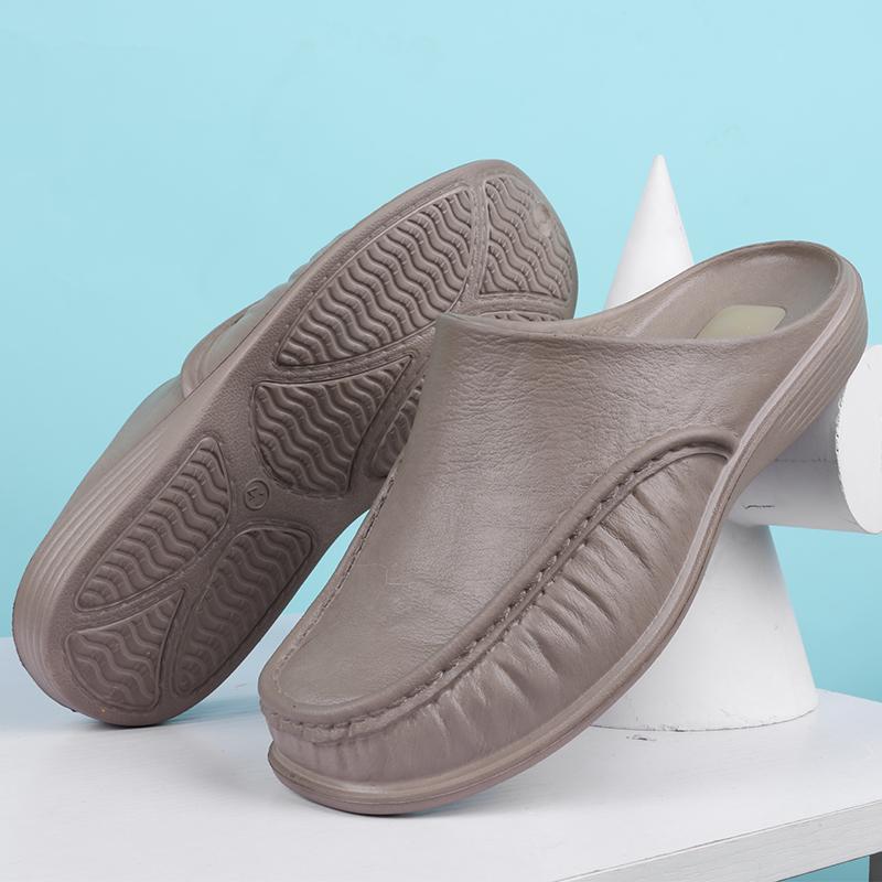 40-47 Summer Outdoor Ultra Light Men's Shoes Casual Fashion Boy Half Slippers Soft Sole Comfort New Walking Shoes Free Shipping