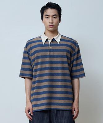 BALLUTE Oversized Boucle Rugby T-Shirts