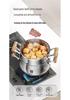 Large Capacity 2-Layer Stainless Steel Steamer Pot for Cooking and Stewing