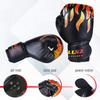 Boxing Gloves LangRay Punching Gloves Training Training Special Training Breathable Martial Arts Karate Kids PU Leather Children's Parent-Child