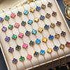 Luxury and Sophisticated Gradient Titanium Steel Four-leaf Clover Bracelet for Women