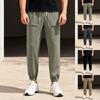 Men's Fleece,Lined Thermal Casual Outdoor Windproof Hiking Cuffed Joggers