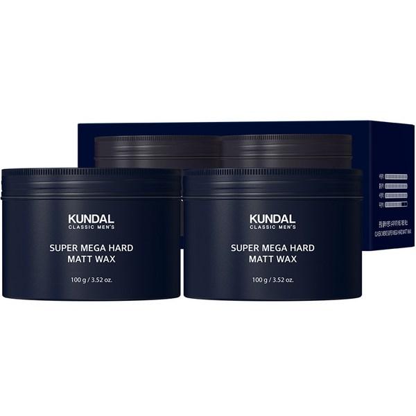 

Kundal Classic Mens Super Mega Hard Matte Wax для волос, 100г, 2 штуки, лучшие мужские средства для волос из Кореи