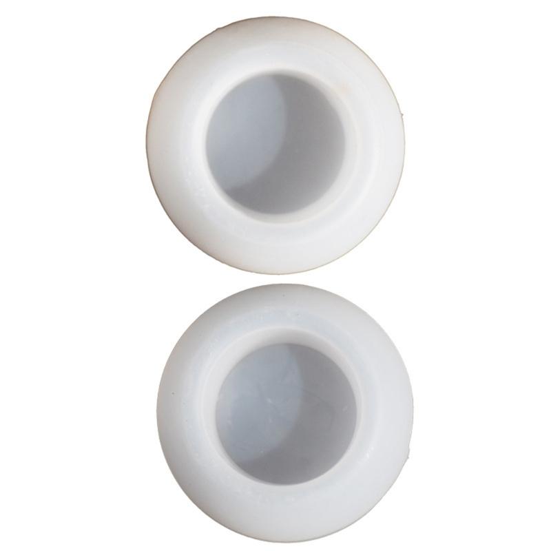 Practical Succulent Flower Pots Sturdy Silicone Mold Cement Plaster Craft Supplies for Garden and Indoor Decoration