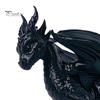 Unique Home Decoration Items 3D Printed Dragon Statue, Winged Figurine, Mythical Creature Creative Desktop Ornaments Sculpture, Office Desk