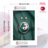Algeria national football logo Pattern  3pcs 100% Round Full Drill 5D DIY Diamond Painting Embroidery Cross Stitch Rhinestone Décor